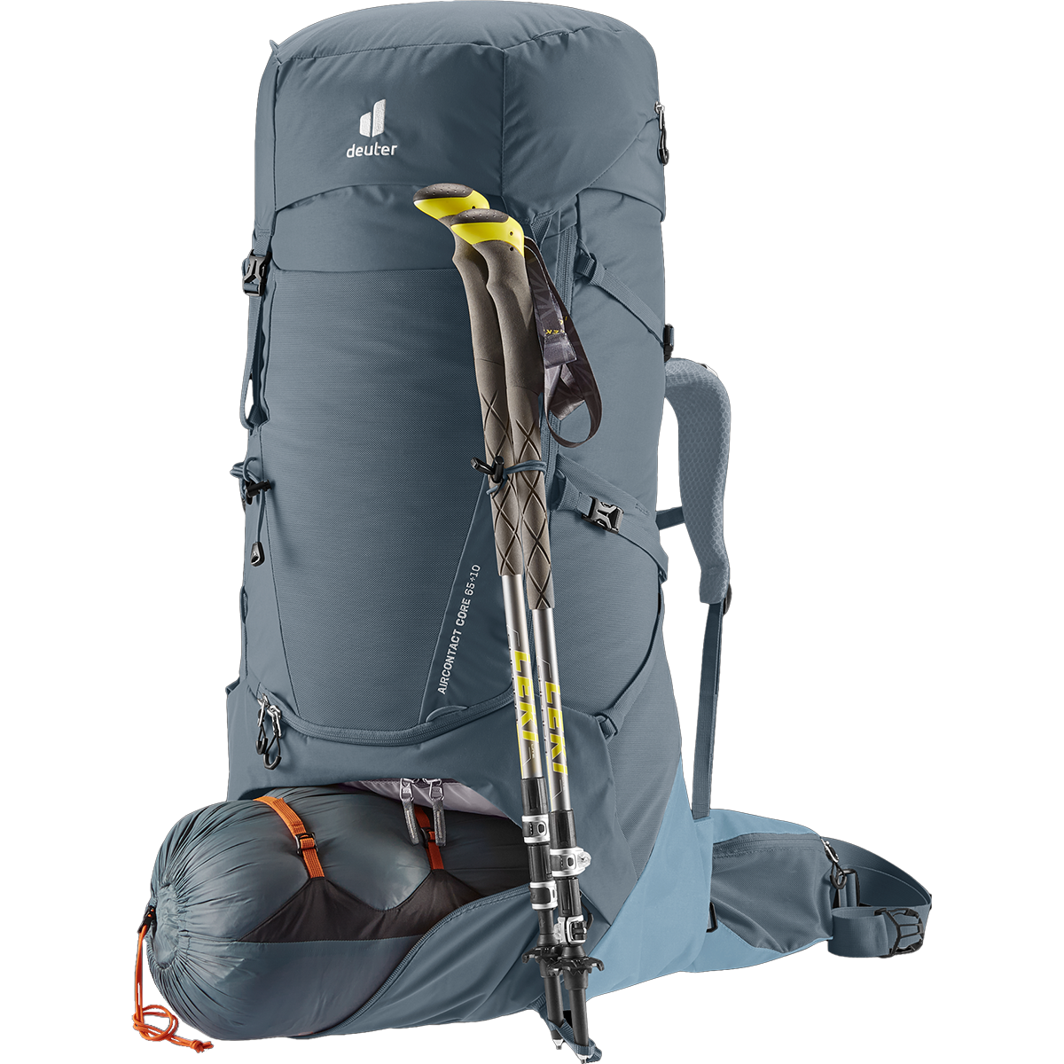 Osprey Aircontact Core 65+10 Backpack - Lightweight Hiking & Travel Backpack for Men & Women - Perfect for Backpacking, Camping & Outdoor Adventures