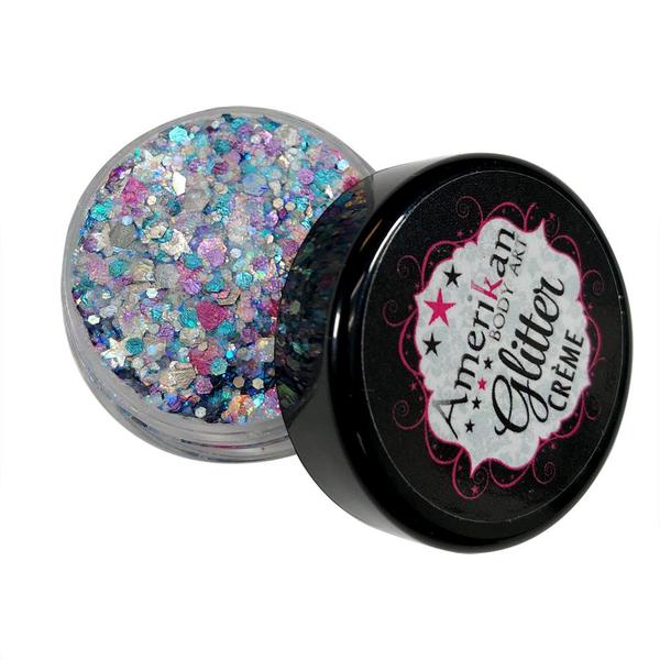 Glitter Creme - Shimmering Body Glitter Cream for Face & Body - Perfect for Parties, Festivals, and Special Occasions