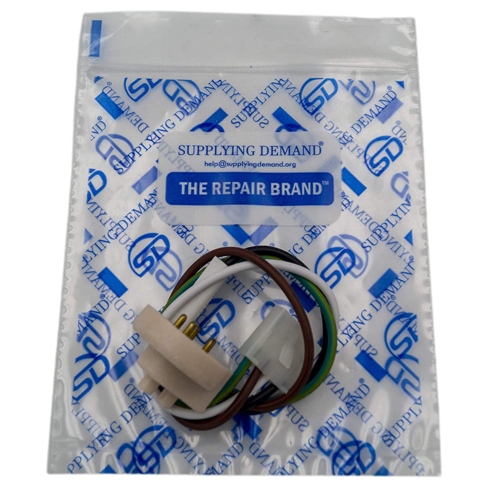 WWHR Refrigerator Ice Maker Round Connection Wiring Harness Replacement - Compatible with Multiple Models - Perfect for DIY Repair & Appliance Maintenance - Use for Home, Office, or Commercial Refrigeration Units