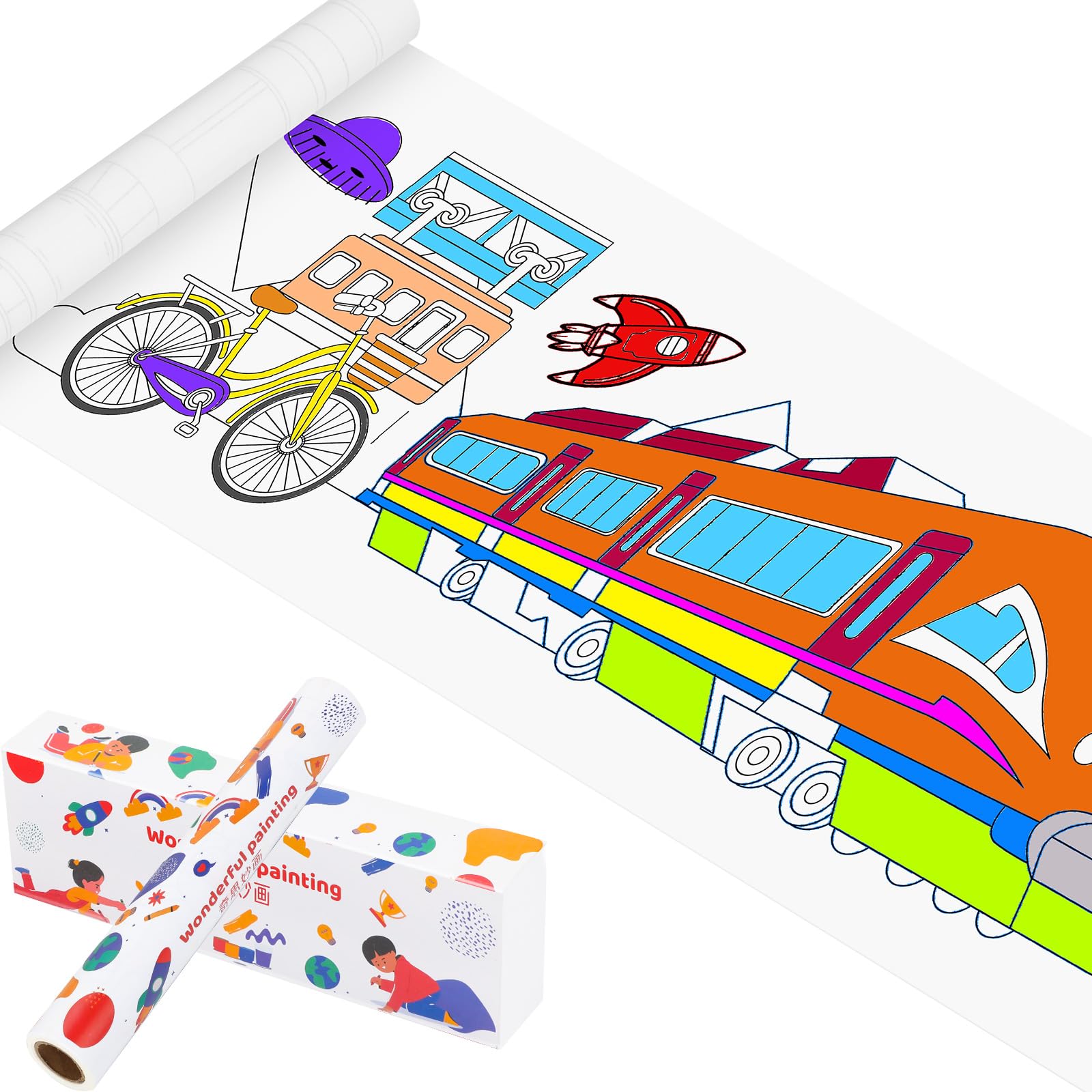 Kids Drawing Paper Roll 11.6