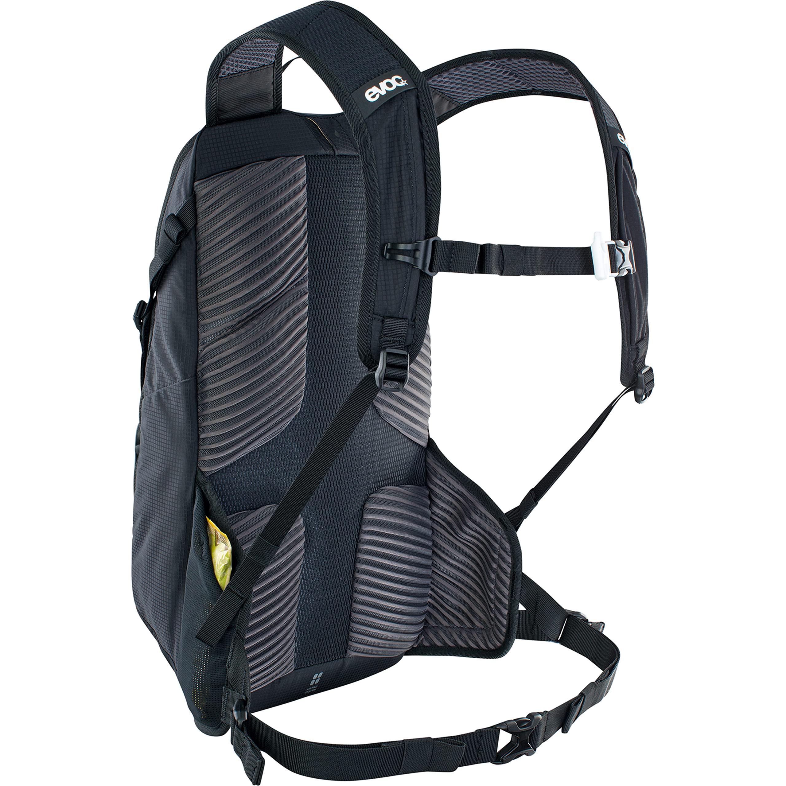Evoc Modern Black One Size Backpack - Lightweight Durable Travel & Hiking Daypack for Men & Women - Perfect for Outdoor Adventures, Commuting & Daily Use