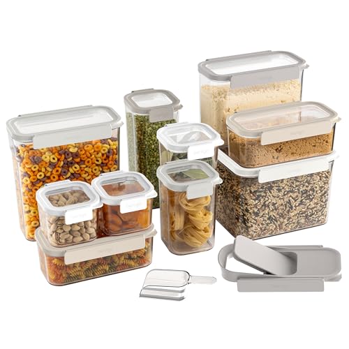 22-Piece Set (Food Storage Containers - White Stone)