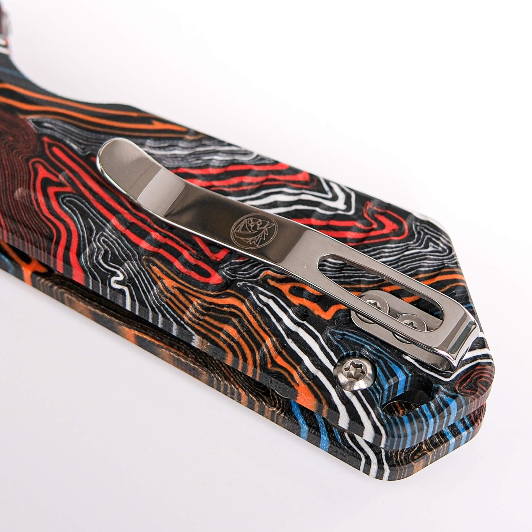 Premium EDC Pocket Knife - Hedgehog Top Liner Lock with 2.99