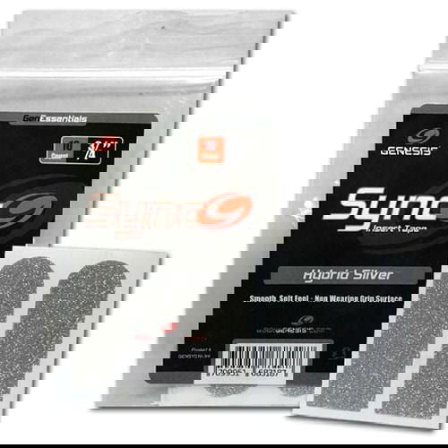 Genesis Sync Silver 3/4 Inch Insert Bowling Tape - 10 Count Pack | Perfect for Finger Grip Enhancement & Bowling Performance