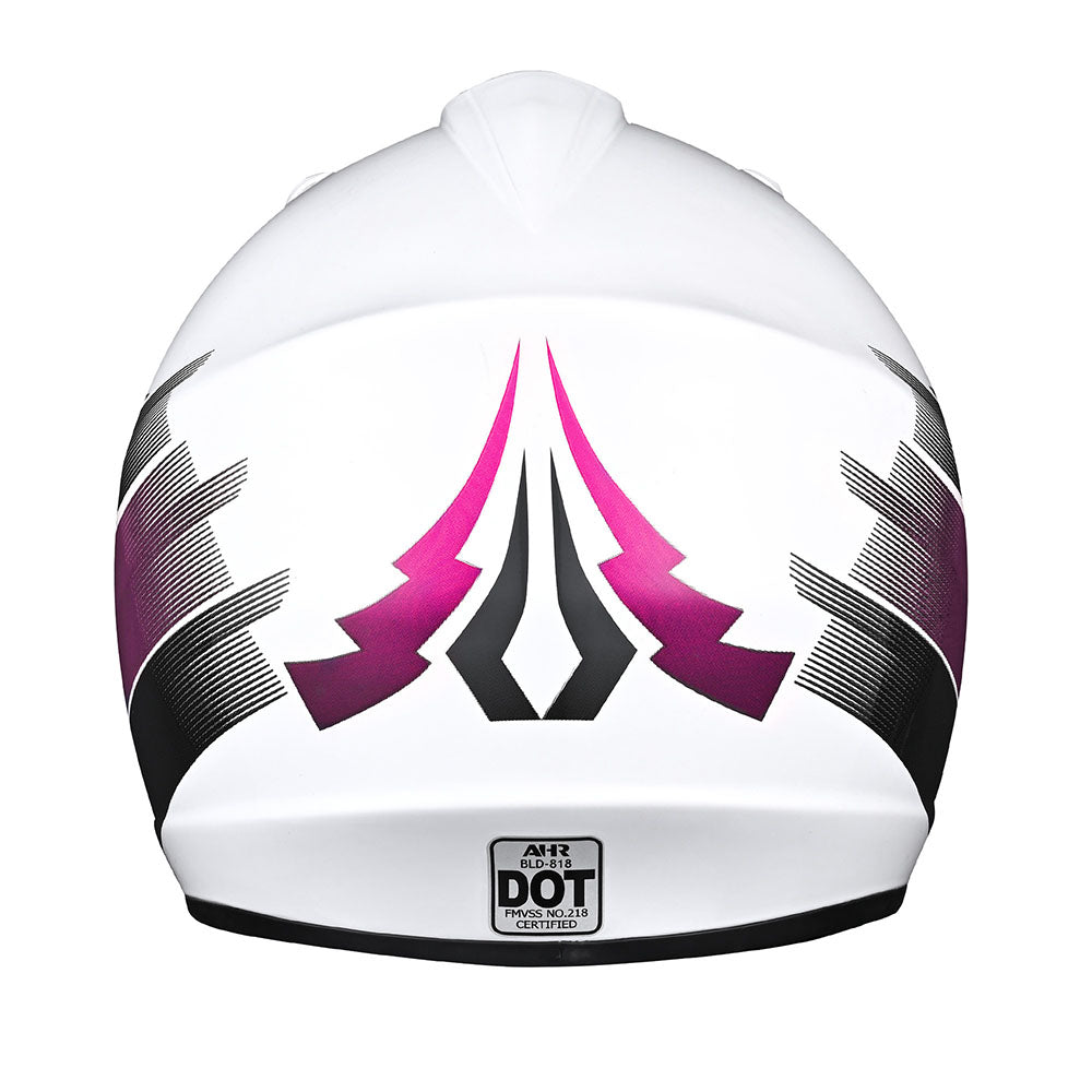 TheLAShop H VEN12 Youth Dirt Bike Helmet - DOT Approved, Lightweight & Ventilated - Perfect for Kids Motocross, ATV Riding & Off-Road Adventures (Pink)