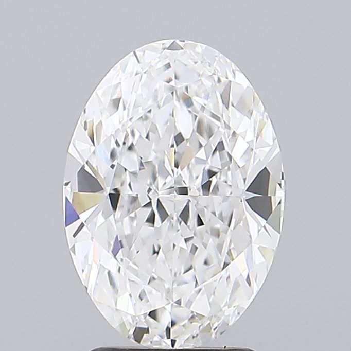3.05 Carat Oval Lab-Grown Diamond E VVS2 - Elegant Engagement Ring for Women, Perfect for Proposals & Anniversaries