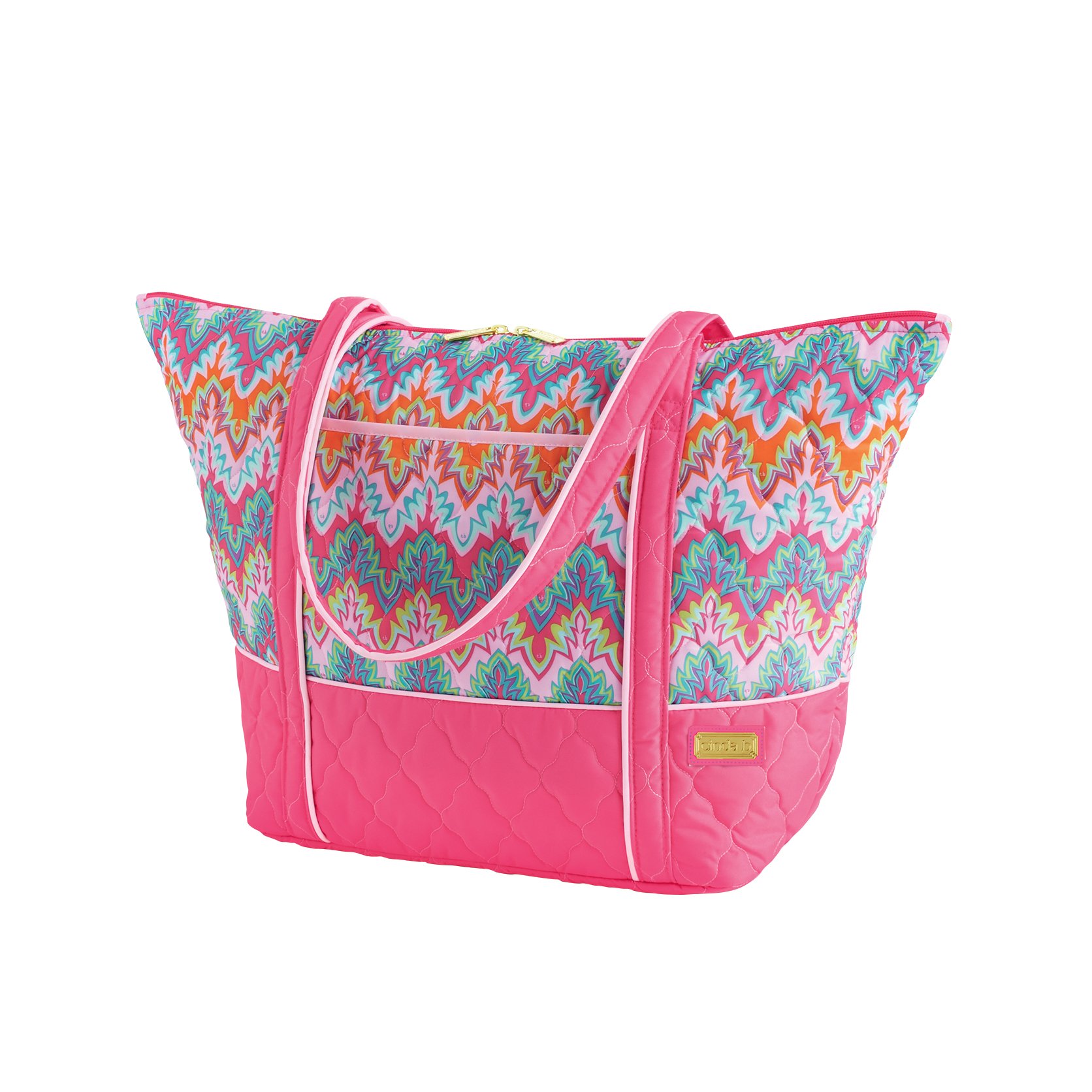 Cinda B. Super Tote II Handbag - Spacious Calypso Print Shoulder Bag for Women | Perfect for Work, Travel & Everyday Use