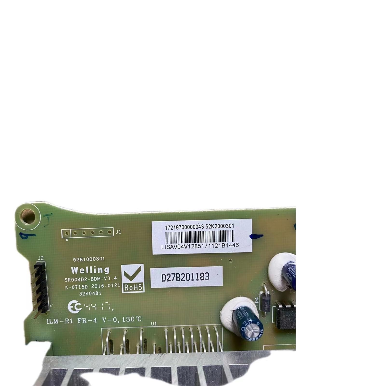 Original: Compatible for Little Swan Drum Washing Machine Motor Frequency Conversion Board 17219700000043 Drive Board 52K1000301 52K2000301   Optimized: Little Swan Washing Machine Motor Drive Board Replacement - Compatible with Models 17219700000043, 52K1000301, 52K2000301 - Frequency Conversion Control Board for Efficient Laundry Performance
