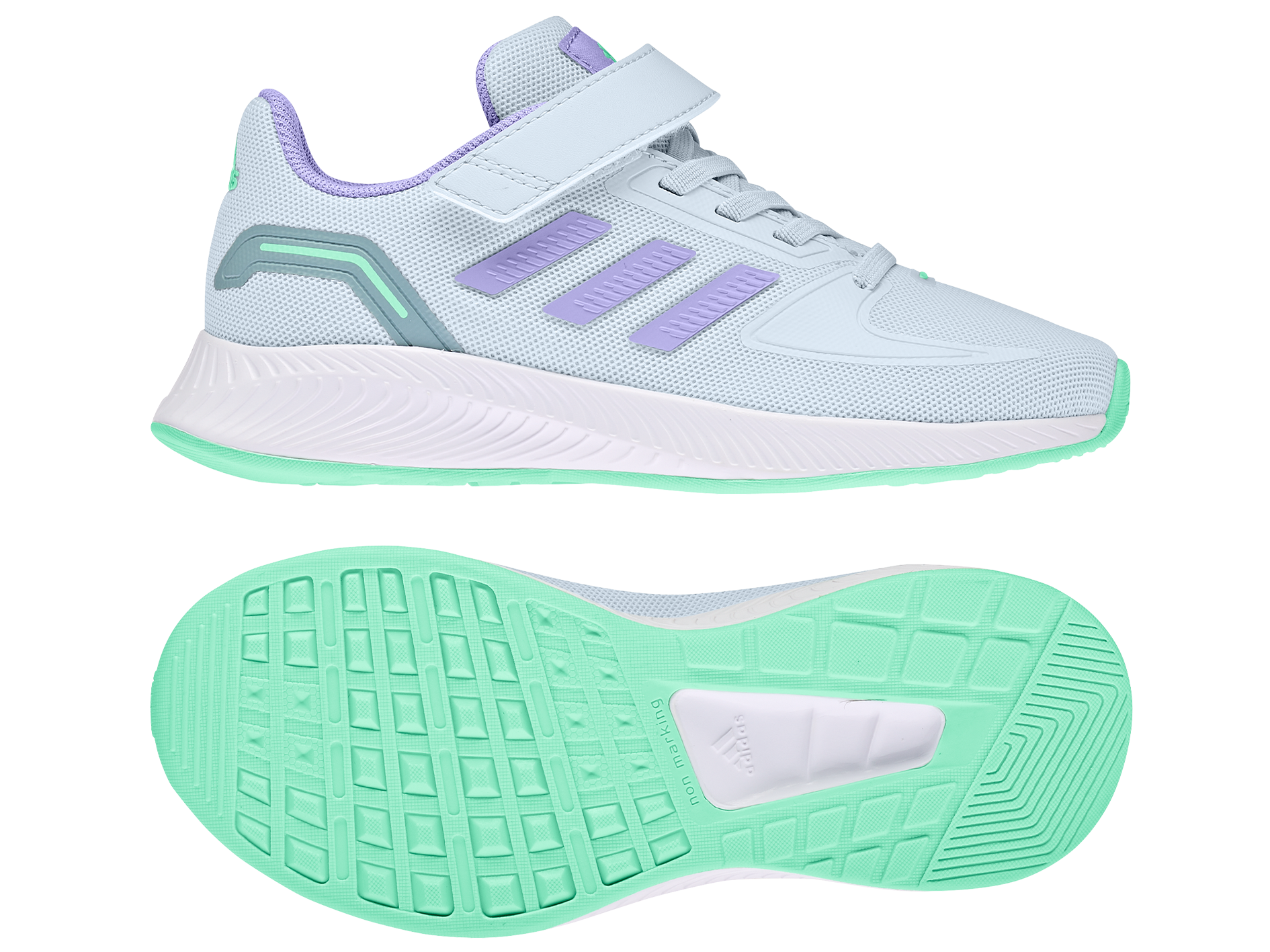 Adidas Junior Runfalcon 2.0 Running Shoes for Kids - GV7755 | Lightweight & Comfortable Sneakers for Boys & Girls | Perfect for School, Sports & Daily Activities