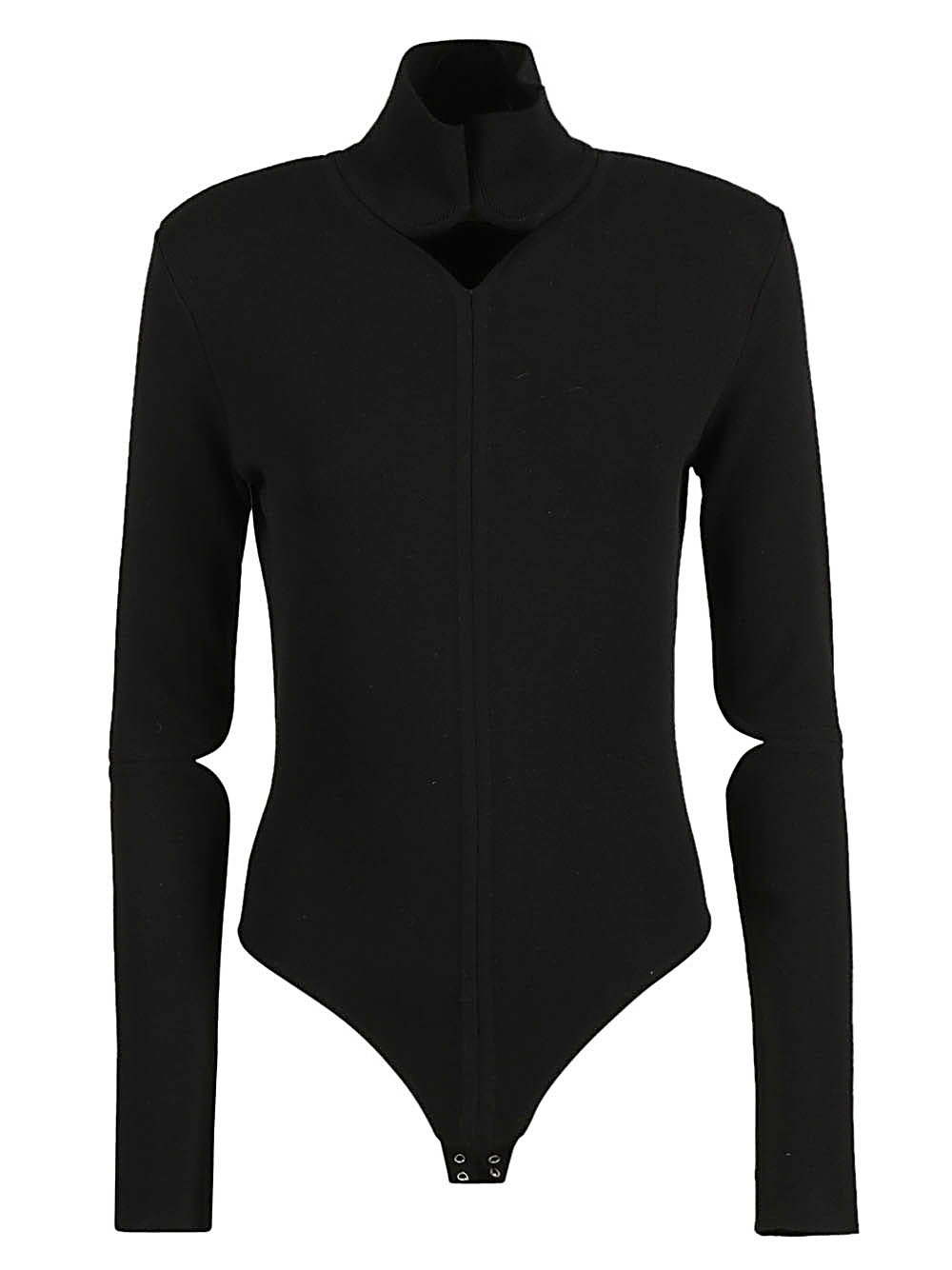 Courrèges Black Women's Fashion Top - Elegant & Stylish for Casual Wear, Parties & Night Out