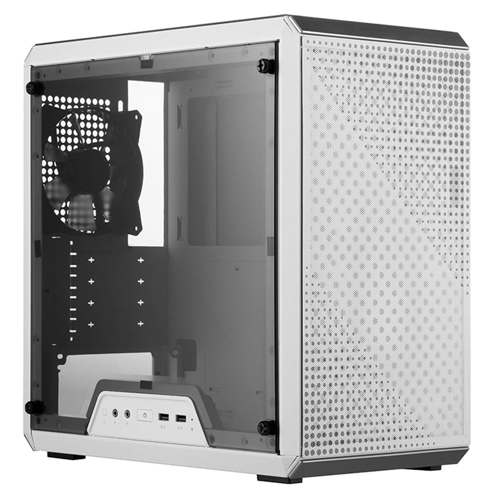 High-Performance PC Gaming Case with USB 3.0 Ports, Tempered Glass Side Panel & Advanced Cable Management | Be Quiet! Water-Cooling Ready | Integrated RGB Lighting | Perfect for Gaming Rigs & Streaming Setups