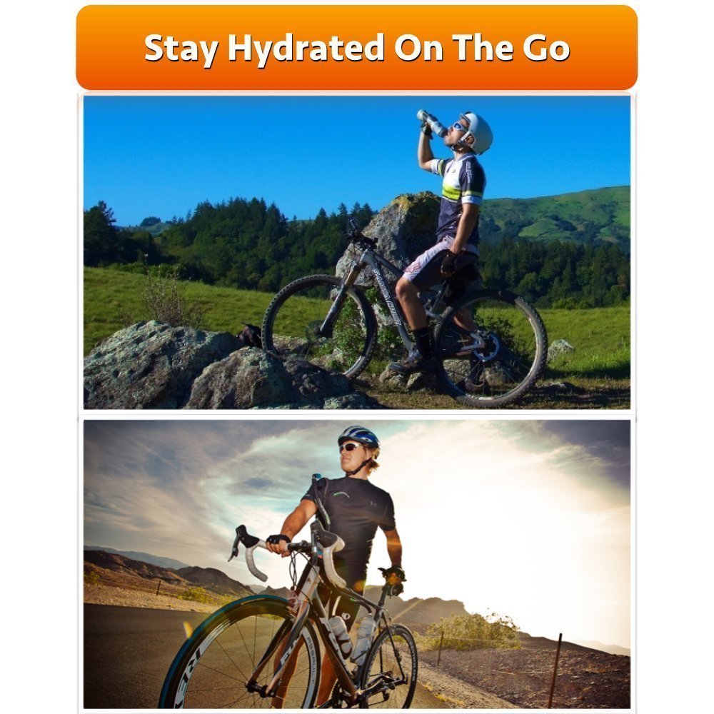 Stainless Steel Bike Water Bottle Holder - Rustproof & Durable Cycling Accessory for Mountain, Road & Commuter Bikes | Perfect for Outdoor Rides, Fitness Training & Daily Commuting
