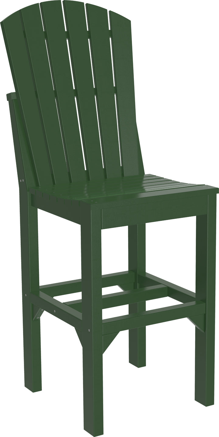 Premium Adirondack Bar Height Side Chair - Outdoor Patio, Deck, and Garden Seating - Durable & Weather-Resistant for Backyard, Poolside, and Porch Relaxation