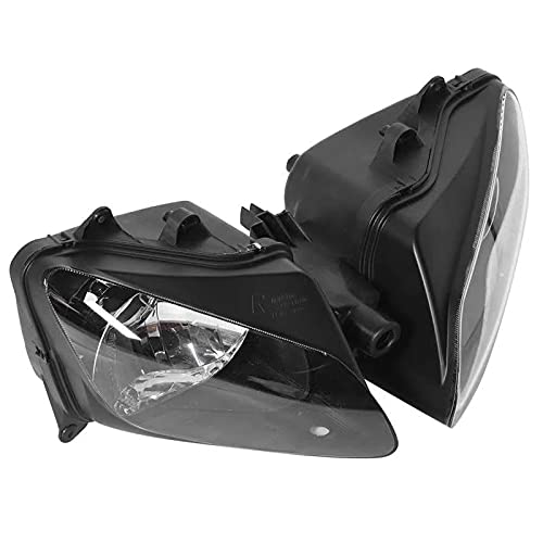 Motorcycle Headlight Assembly for Yamaha R1 2000-2001 & YZF1000R - High-Performance Front Headlamp Housing - Perfect for Night Riding and Road Safety