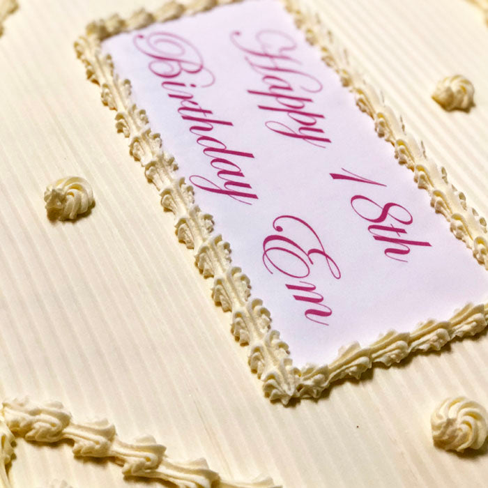 Delicious Celebration Cakes - Half Slab Cakes for Birthdays, Weddings & Parties | Perfect for Special Occasions & Dessert Tables