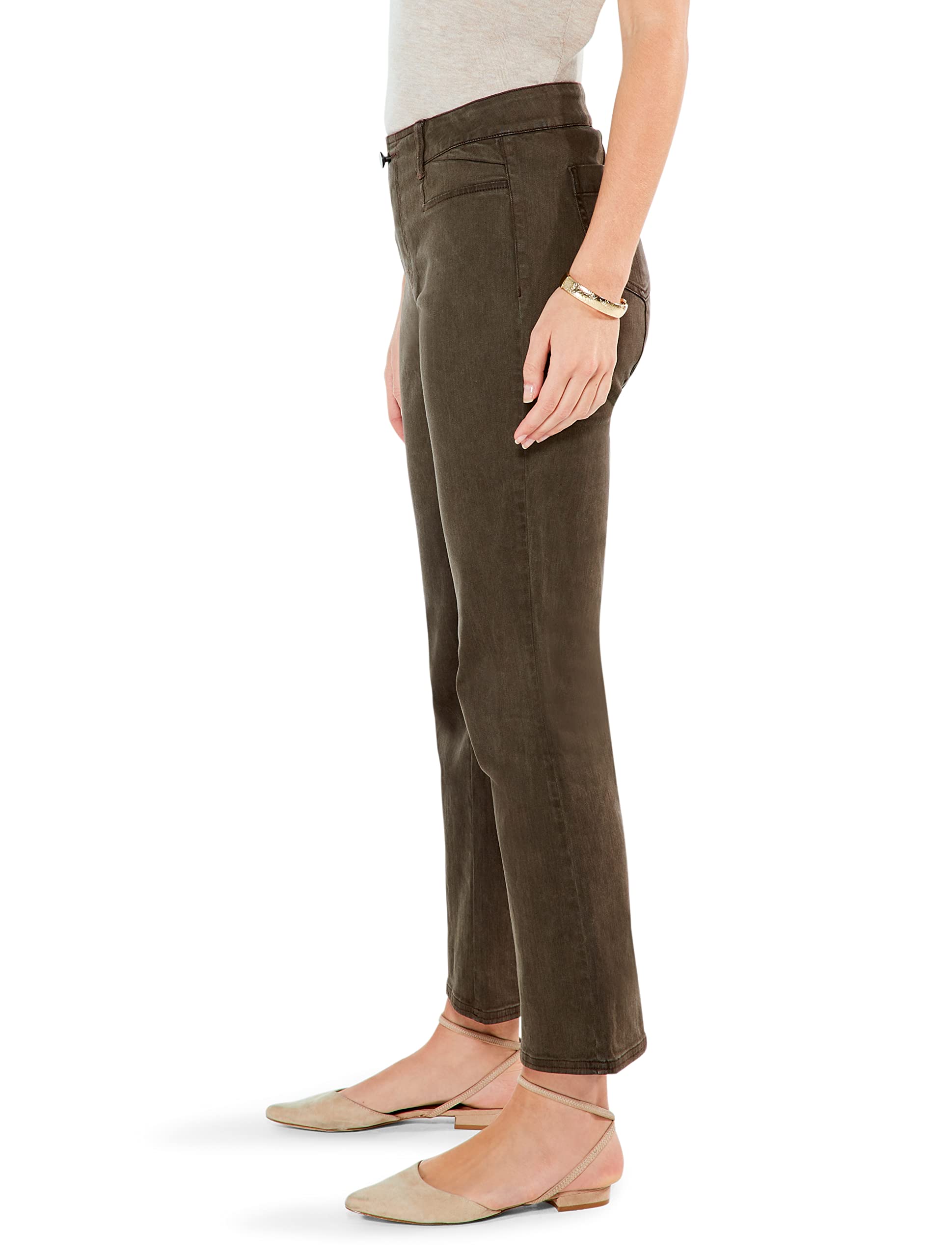 NIC+ZOE Women's All Day Comfort Stretch Demi Boot Denim Jeans - Perfect for Casual Outings, Work & Everyday Wear