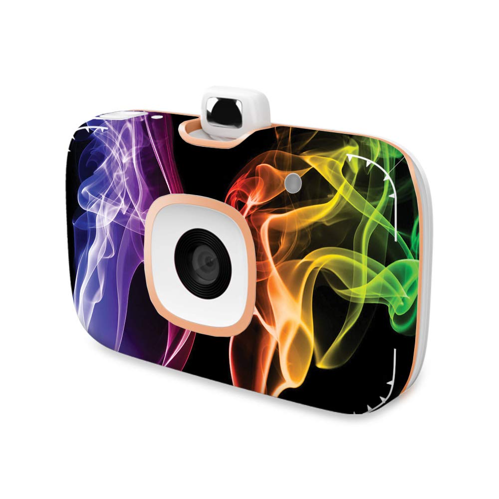 MightySkins Vinyl Decal Wrap Cover for HP Sprocket 2-in-1 Photo Printer - Bright Smoke Design | Protective & Durable Skin | Easy to Apply & Remove | Made in USA | Perfect for Customizing Printers at Home, Office or School