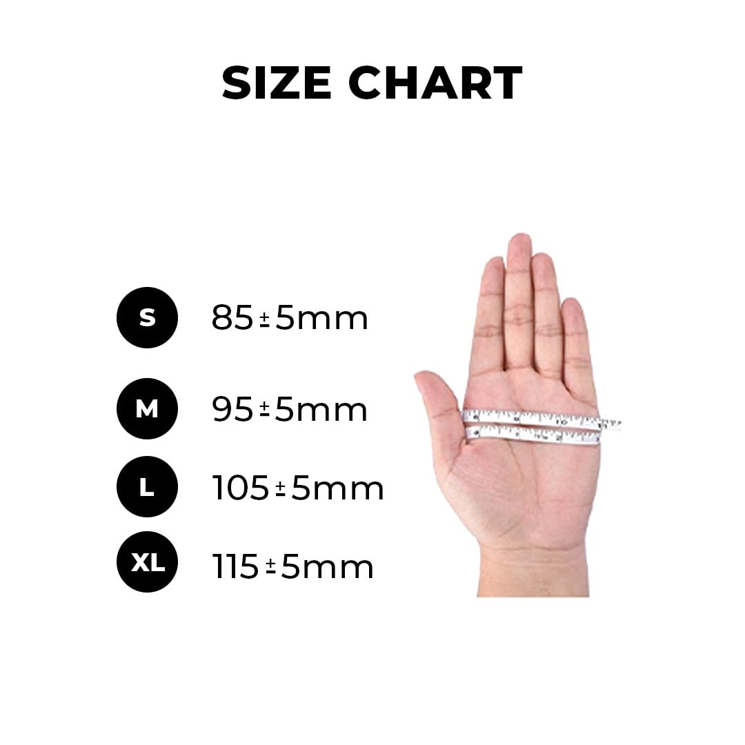 Premium 5 Mil Nitrile Gloves - Latex Free, Powder Free, Textured Grip, Food Safe, Black - Ideal for Food Handling, Medical Use, Cleaning & Industrial Work