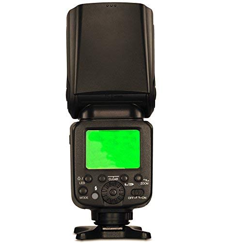Wireless Shoe Flash for Sony HVL-F43M - Bounce, Swivel & Zoom Compatible with DSLR Cameras - Perfect for Wedding, Portrait & Event Photography