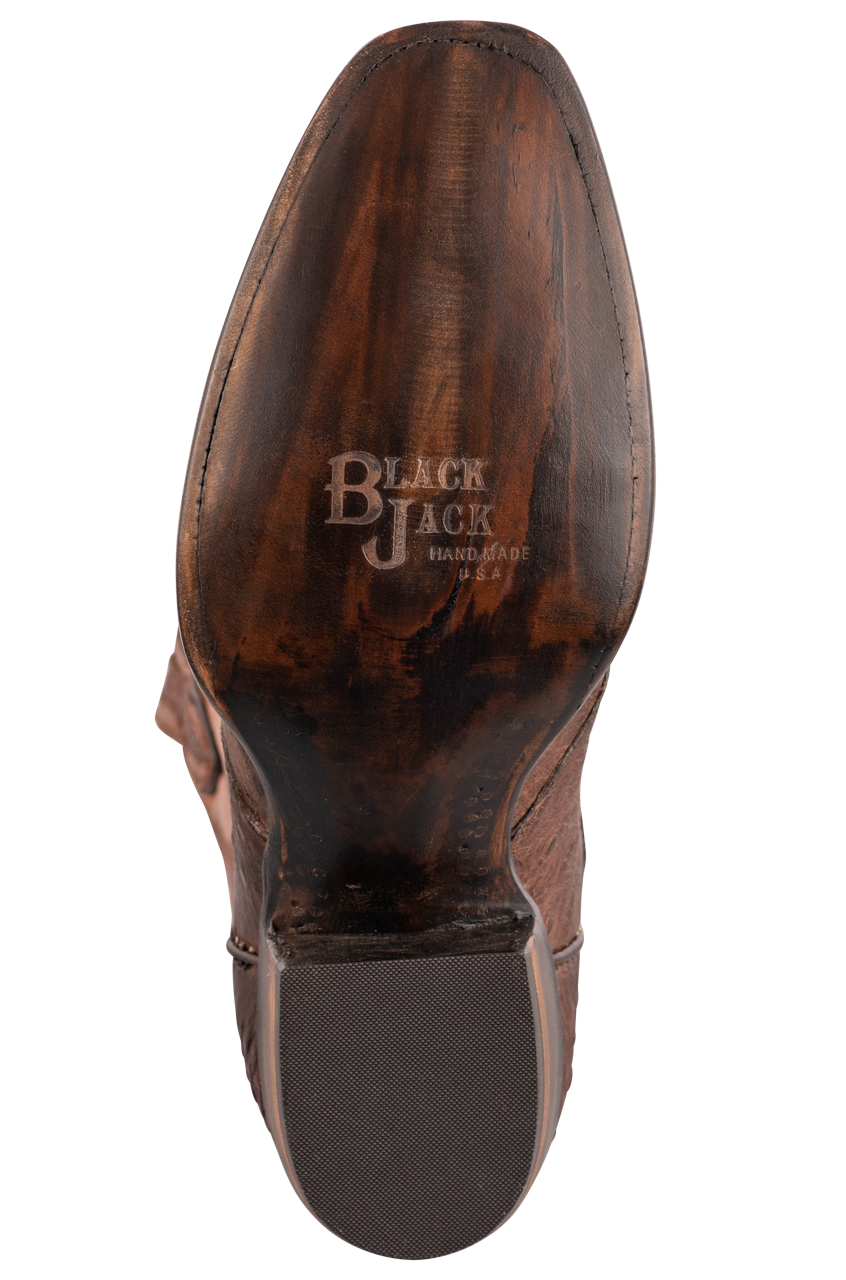 Exclusive Black Jack Snapping Turtle Cowboy Boots - Premium Brown Leather Western Boots for Men | Perfect for Rodeo, Country Dancing & Outdoor Adventures