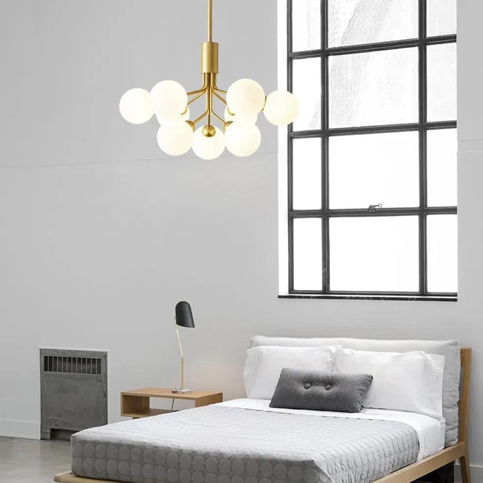 Stylish Tree Branch LED Chandelier - Modern Rustic Ceiling Light Fixture for Living Room, Bedroom, Dining Room | Perfect for Farmhouse, Boho & Nature-Inspired Home Decor