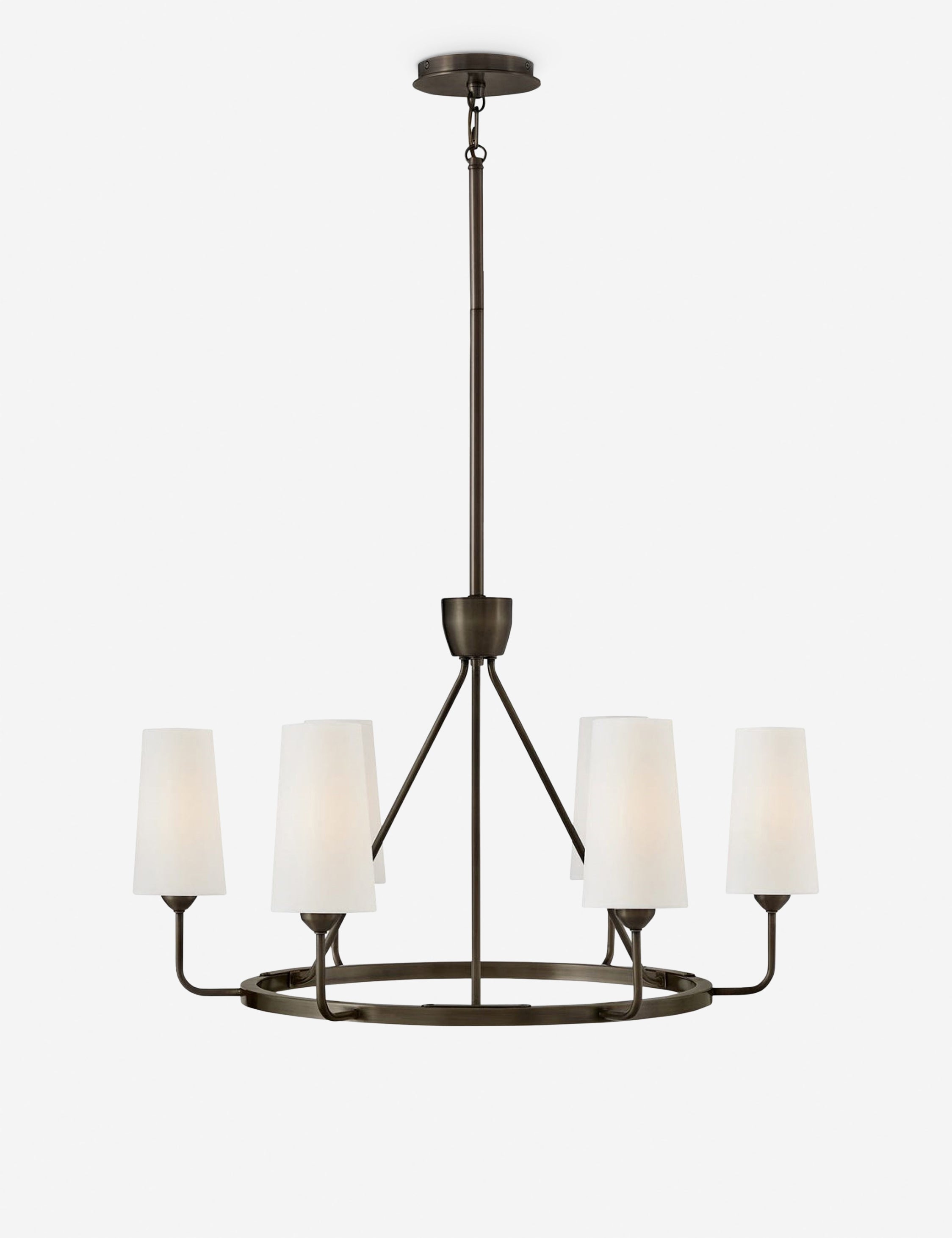 Elegant Dabney Chandelier - Modern Crystal Ceiling Light Fixture for Dining Room & Living Room Decor | Perfect for Home Lighting & Interior Design