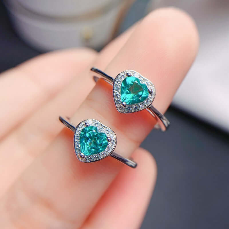 November Birthstone Ring - Green Topaz Jewelry for Women | Elegant Sterling Silver Ring for Birthdays, Anniversaries & Special Occasions | Perfect Gift for November Born