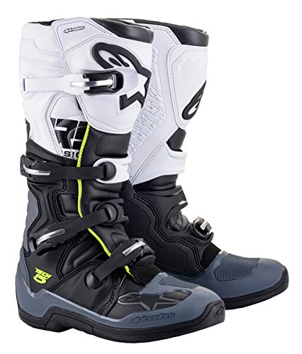 Alpinestars Men's Tech 5 Motorcycle Boots - Durable Riding Boots for Off-Road & Motocross - Perfect for Adventure, Racing & Trail Riding