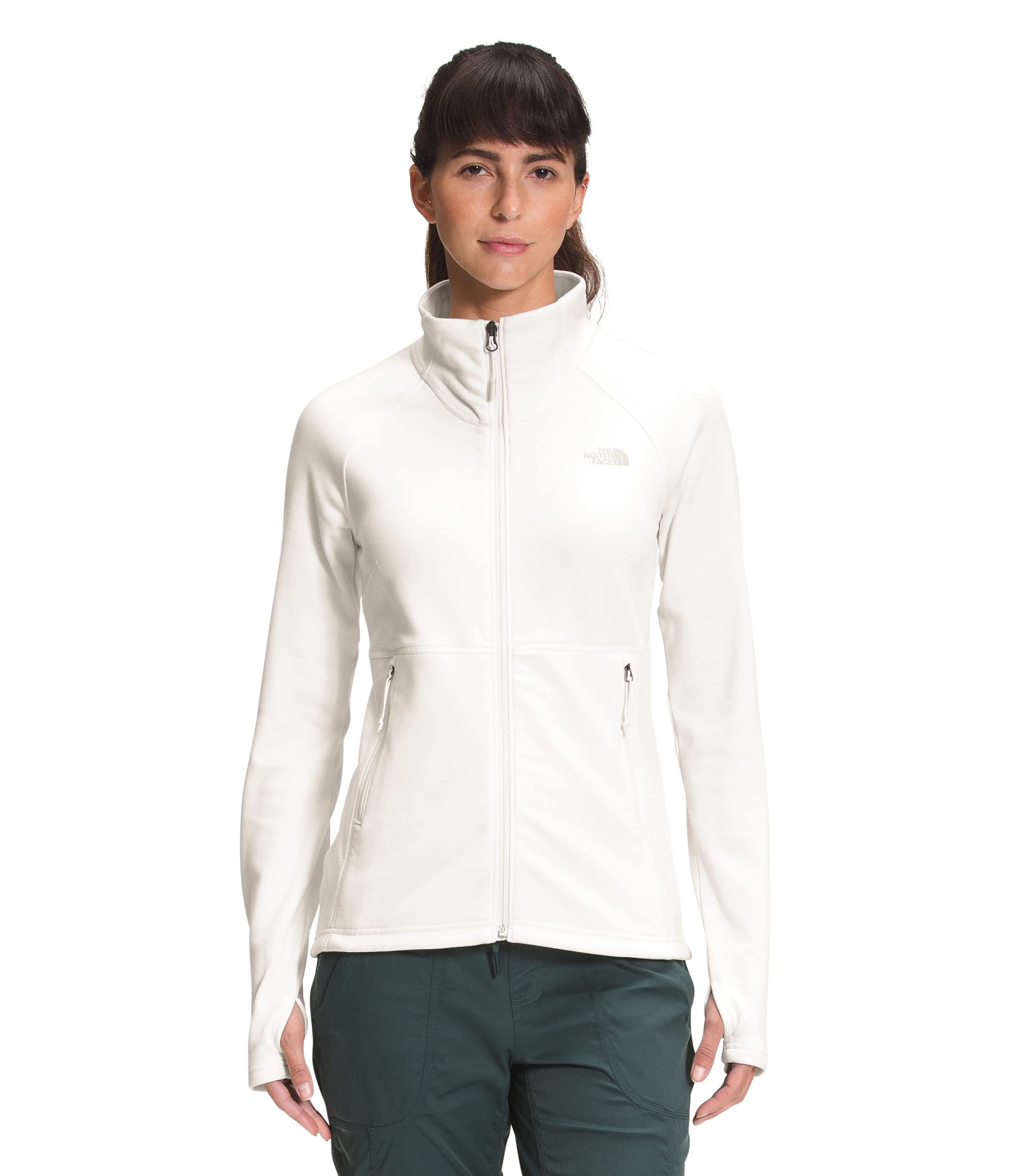 The North Face Women's Canyonlands Full Zip Hoodie Fleece Sweatshirt - Lightweight, Comfortable & Warm (Standard & Plus Size) | Perfect for Hiking, Camping & Outdoor Activities