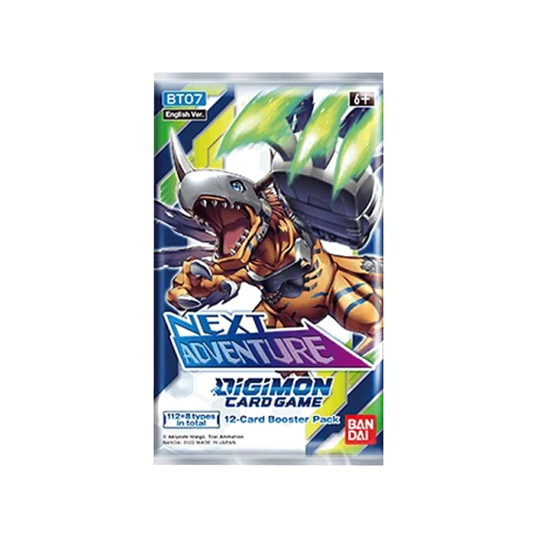 Digimon Trading Card Game: Next Adventure Booster Pack (BT07) - Collectible Card Game for Battles & Tournaments | Perfect for TCG Players & Digimon Fans