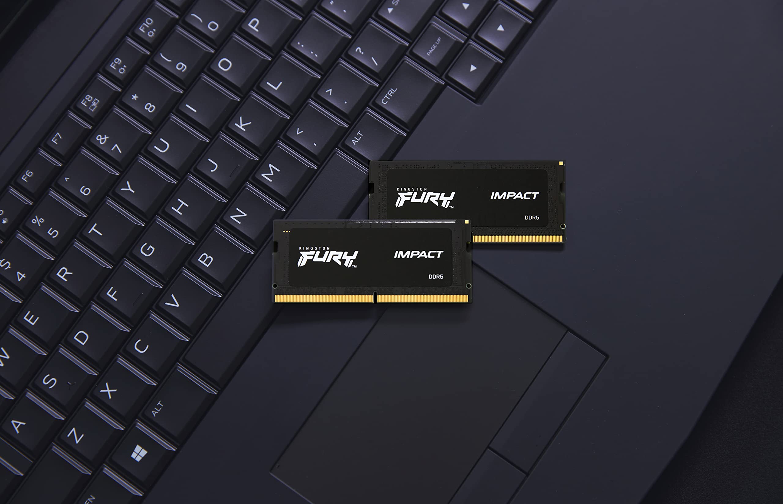 Kingston FURY Impact XMP 32GB 6000MT/s DDR5 CL38 SODIMM Laptop Memory Kit (2x16GB) - High-Speed Gaming RAM for Laptops | Perfect for Gaming, Content Creation & Multitasking