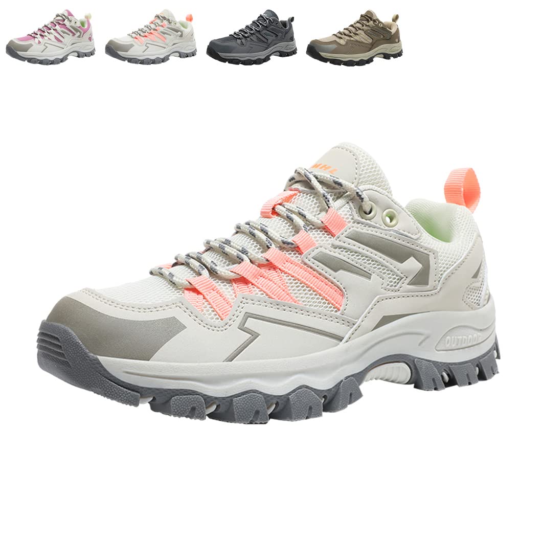 **Breathable Mesh Hiking Shoes for Men & Women – Lightweight Athletic Trekking Shoes for Outdoor Adventures, Trail Running & Camping**