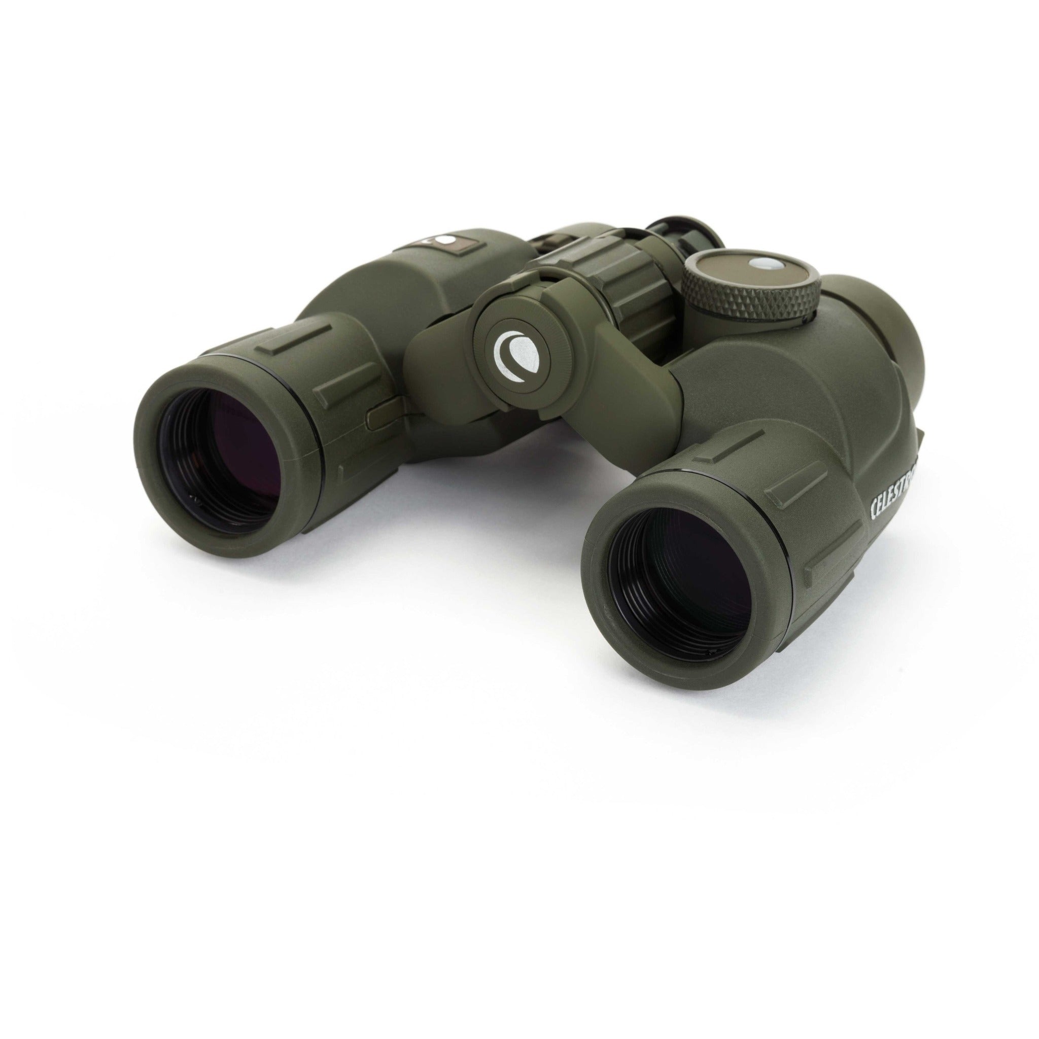 Celestron Cavalry 7x30mm Porro Binoculars with Built-in Compass & Reticle - Waterproof & Fogproof for Bird Watching, Hiking, and Outdoor Adventures