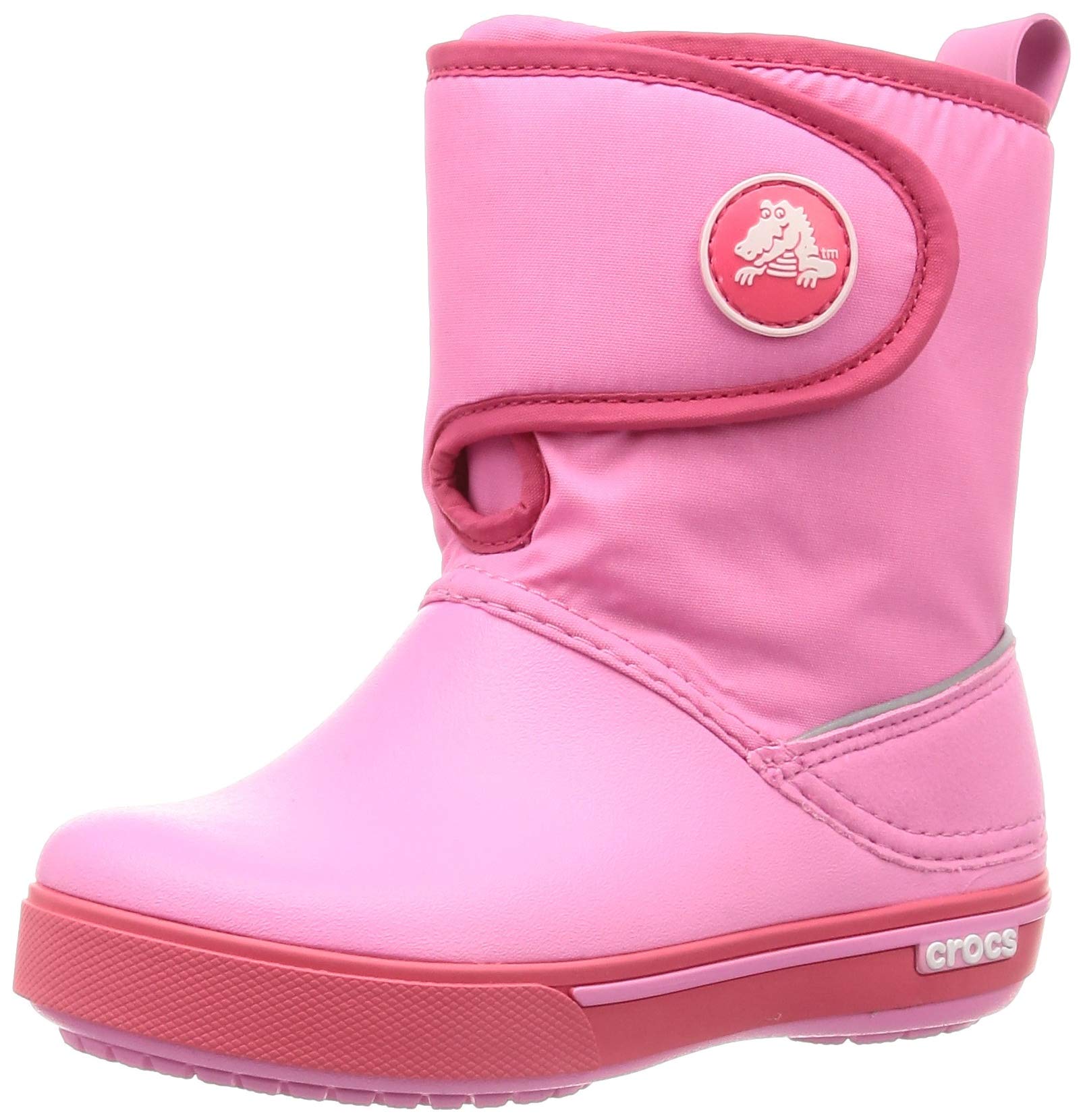 Crocs Unisex Kid's Crocband II.5 Gust Boot - Waterproof Winter Snow Boots for Boys & Girls | Comfortable & Lightweight for Outdoor Play, School & Cold Weather Activities