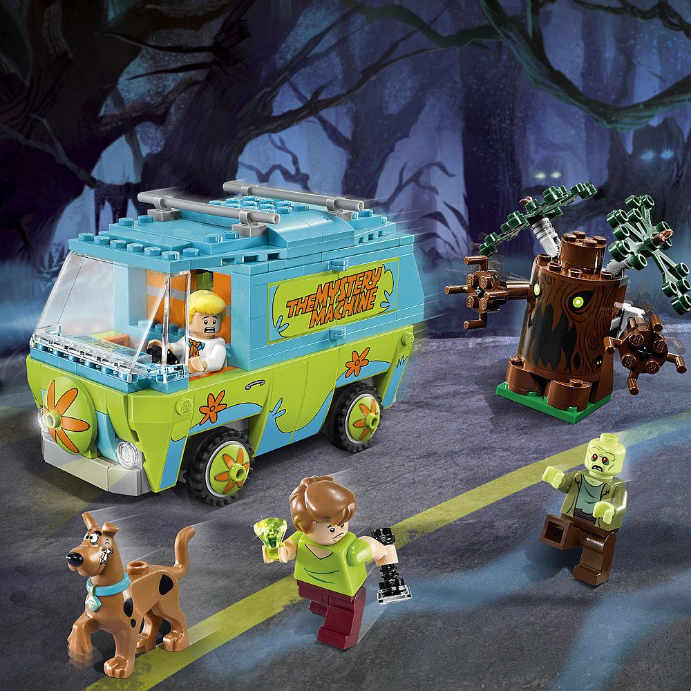 LEGO Scooby-Doo 75902 The Mystery Machine Building Kit - 573 Pieces, Collectible Model Car for Kids & Adults - Perfect for Scooby-Doo Fans, Creative Play & Display