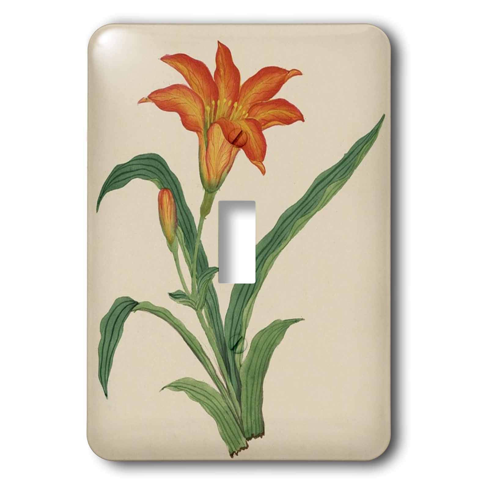 3D Rose Light Switch Cover - Decorative for Home Decor
