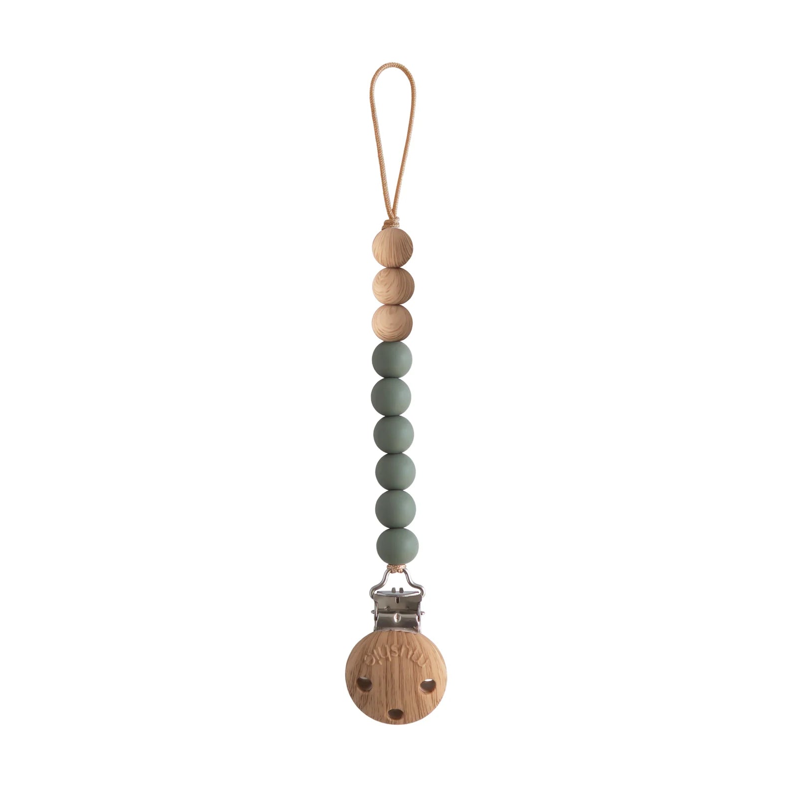 Eva Silicone Pacifier Clip for Babies - Soft, Safe & Durable Teething Toy with Dried Thyme Scent - Perfect for Infants, Toddlers & Travel Use
