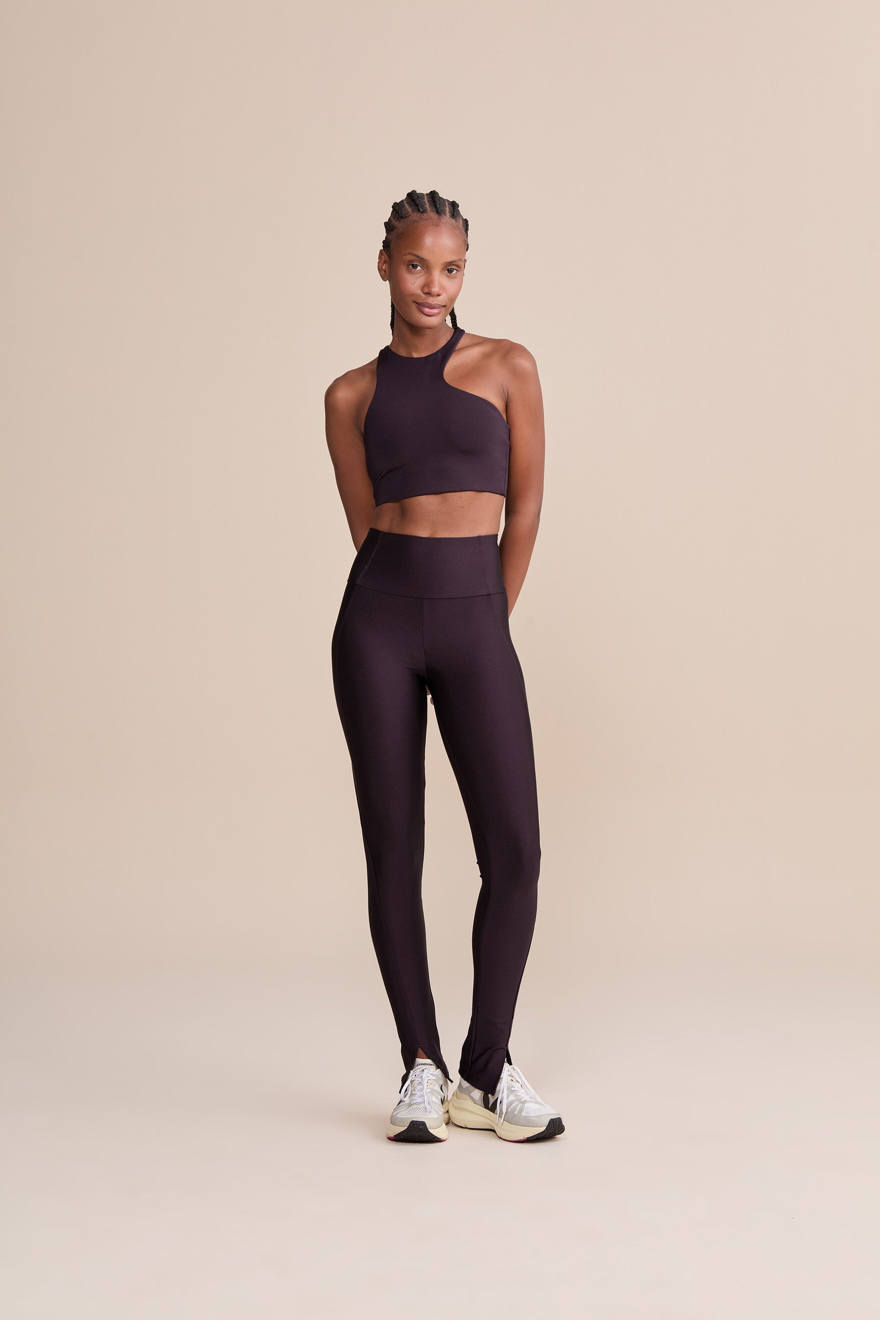 Shine Extended Length Leggings for Women - High Waist Yoga Pants with Pockets - Perfect for Workouts, Running & Lounge Wear
