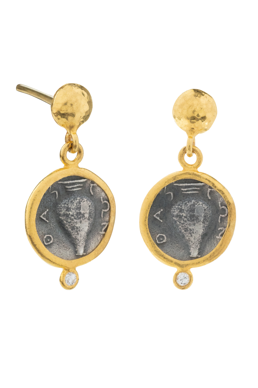 Elegant Silver & Gold Coin Earrings for Women - Vintage Style Jewelry for Parties, Weddings & Everyday Wear