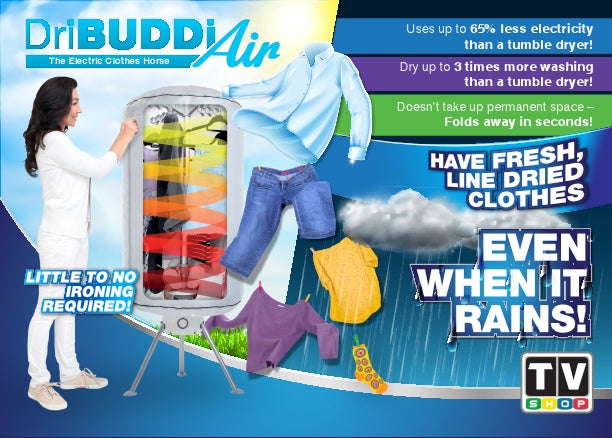 Dri Buddy Air - Portable Electric Air Dryer for Shoes, Gloves & Sports Gear | Fast Drying for Wet Footwear, Work Gloves & Gym Clothes | Perfect for Athletes, Outdoor Enthusiasts & Home Use