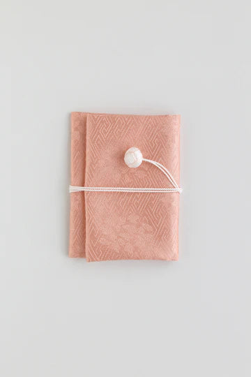 Handmade Kyo Yuzen Jewelry Pouch in Pink - Traditional Japanese Silk Accessory from Kyoto | Perfect for Gift Giving & Organizing Necklaces, Earrings & Rings