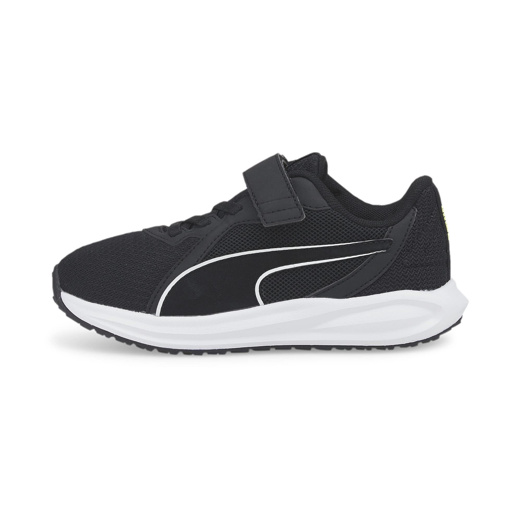 PUMA Unisex-Child Twitch Runner Sneaker - Lightweight Running Shoes for Kids, Breathable Mesh & Cushioned Comfort - Perfect for School, Sports & Daily Activities