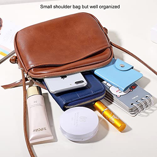 Stylish Women's Crossbody Bag - Small Cute PU Leather Mini Shoulder Purse, Fashionable Lightweight Phone Bag for Girls | Perfect for Daily Use, Travel, Shopping & Parties
