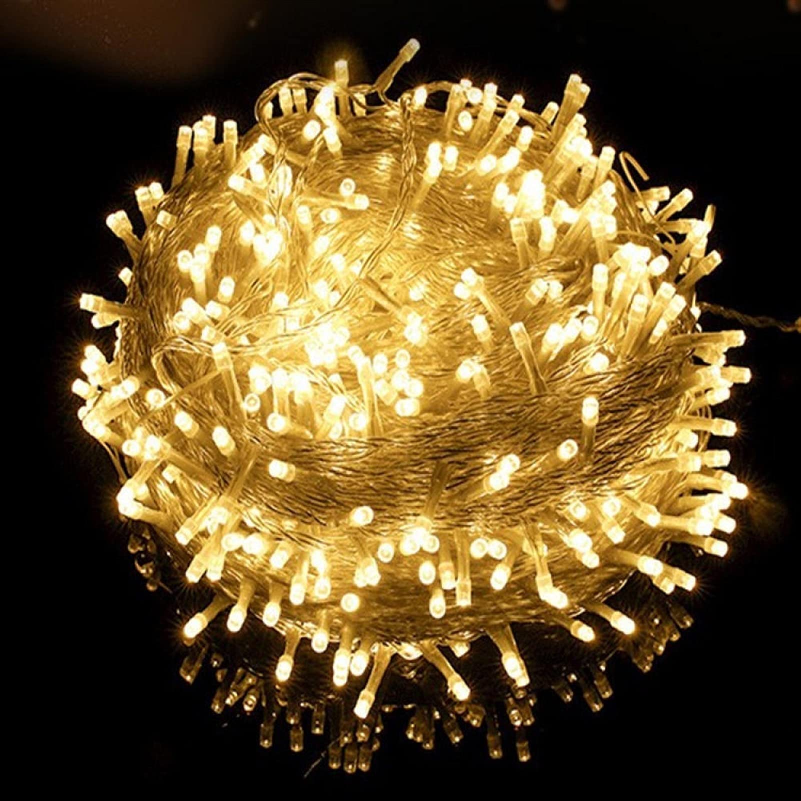 Waterproof LED String Lights Outdoor - 10/20/30/50/100M Christmas Lights for Garden, Wedding, Party & New Year Decorations - AC220V Festoon Lights for TikTok, Lantern & Garland Decor - Perfect for Patio, Backyard, and Holiday Lighting