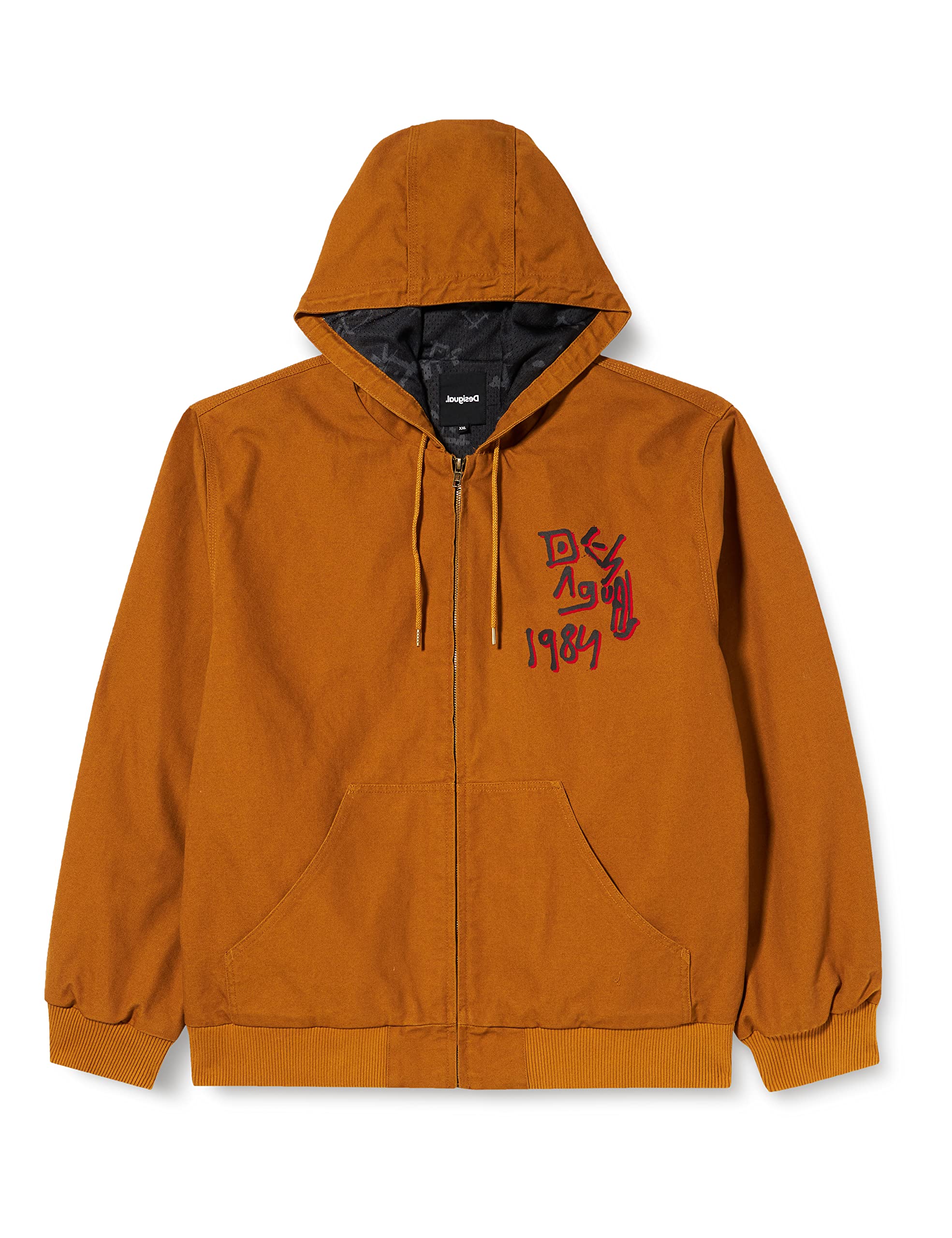 Desigual Women's Winter Coat - Waterproof Warm Jacket with Hood for Outdoor Activities | Fashionable Long Parka for Hiking, Travel & Daily Wear