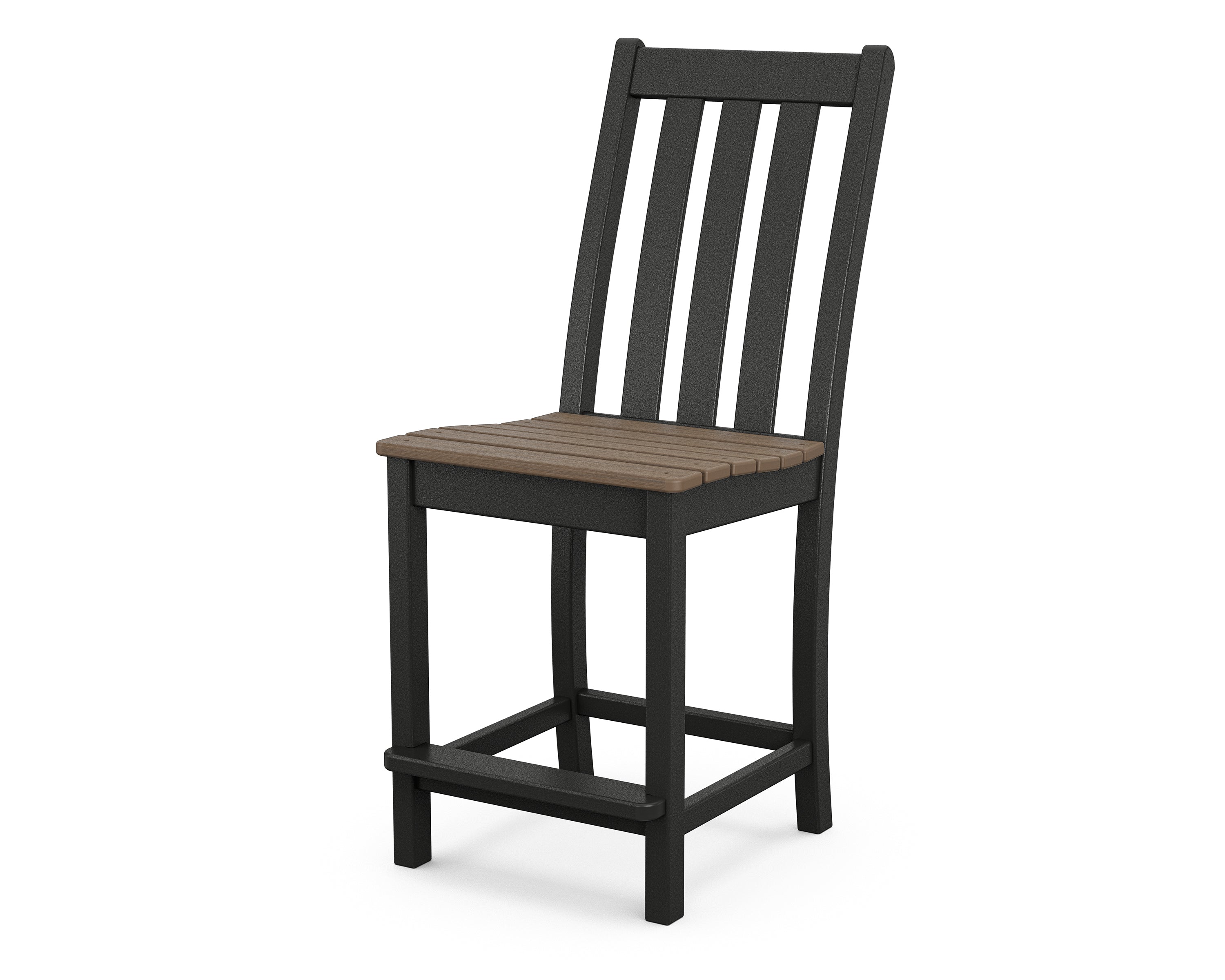 POLYWOOD Vineyard Counter Height Chair - Durable Outdoor Bar Stool for Patio, Deck, or Kitchen - Weather-Resistant & Easy to Clean - Perfect for Entertaining or Relaxing
