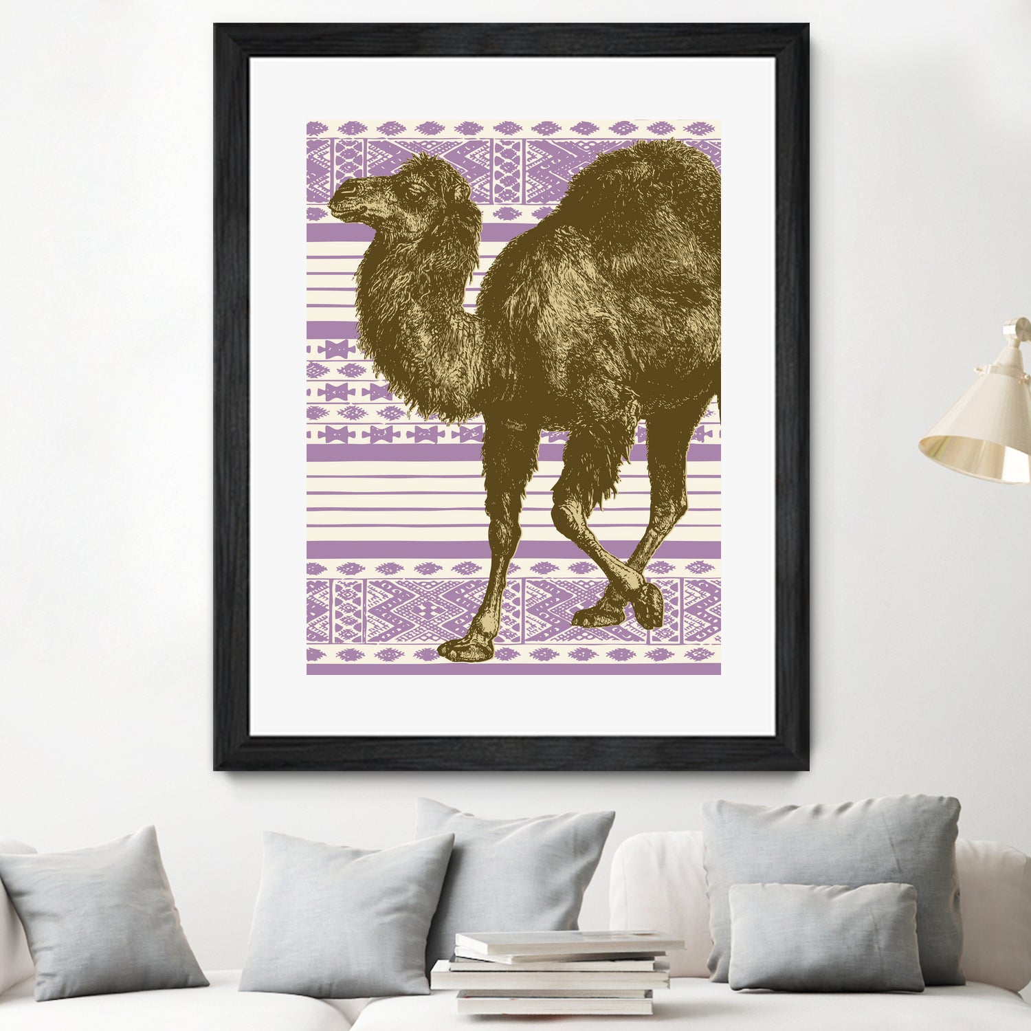 Bazaar Camel Lavender Essential Oil - 100% Pure Natural Aromatherapy Oil for Relaxation, Stress Relief & Sleep - Perfect for Diffusers, Massage & DIY Skincare