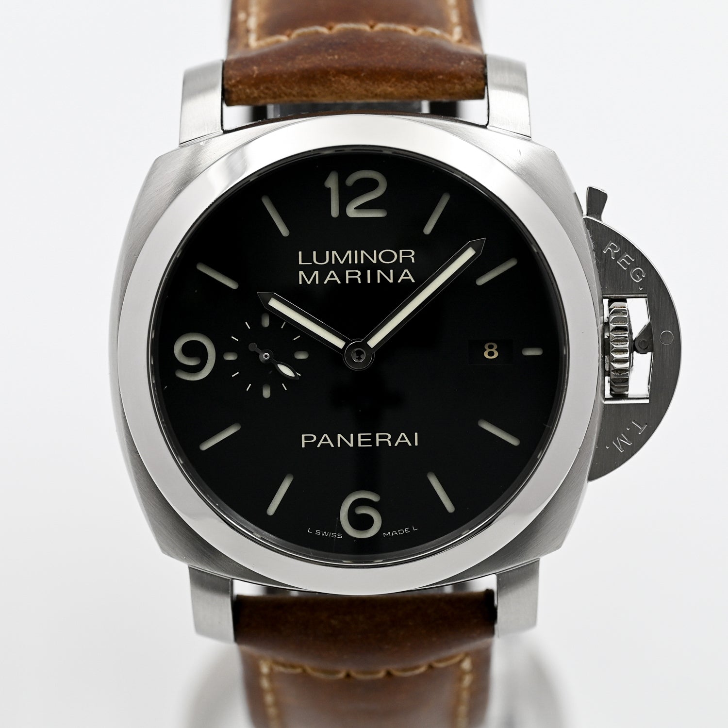 Panerai Luminor 44mm 1950 Marina Automatic Men's Watch - Luxury Dive Watch for Water Sports & Formal Occasions