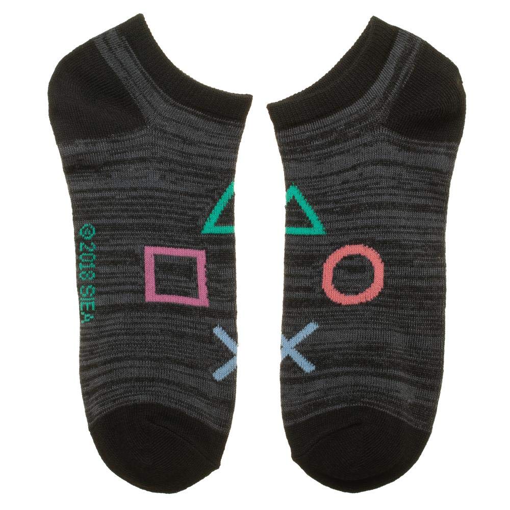 PlayStation Socks - Official Video Game Apparel & Accessories for Men & Women - Comfortable Gaming Socks for PS5, PS4 Fans - Perfect Gift for Gamers