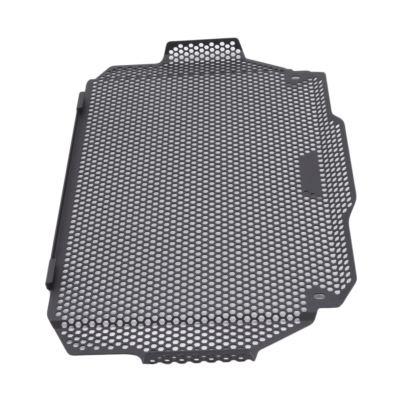 Motorcycle Radiator Grille Guard - Universal Fit Black Aluminum Alloy Water Tank Protector for Harley, Honda, Yamaha - Easy Installation & Durable Protection - Perfect for Off-Road, Street Riding & Custom Bike Builds
